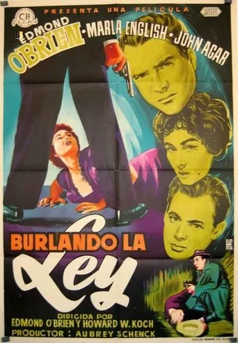 Póster de Burlando la ley (1954) con Richard H. Cutting
