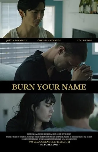 Póster de Burn Your Name