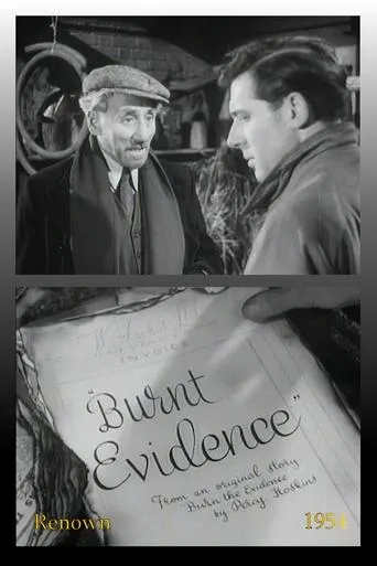 Póster de Burnt Evidence