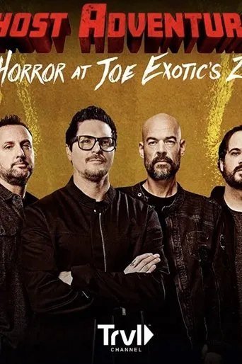 Póster de Buscadores de fantasmas: Terror en el zoo de Joe Exotic