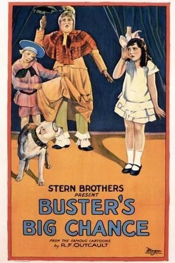 Póster de Buster's Big Chance