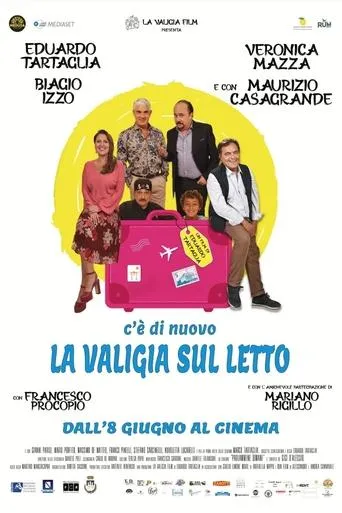 Póster de C'è di nuovo la valigia sul letto