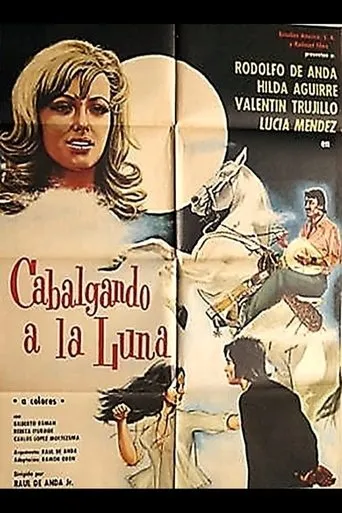 Póster de Cabalgando a la luna