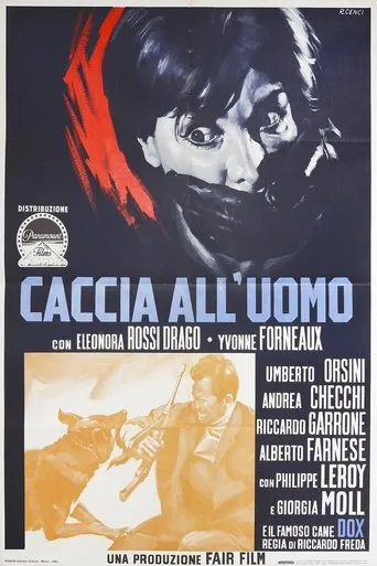Póster de Caccia all'uomo