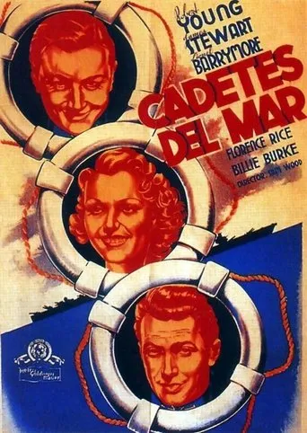 Póster de Cadetes del mar (1937) con Phillip Terry como Kelly