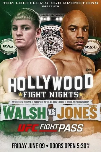 Póster de Callum Walsh vs. Carson Jones