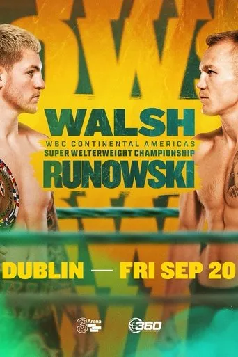 Póster de Callum Walsh vs. Przemyslaw Runowski