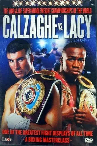 Póster de Calzaghe vs. Lacy