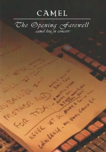 Póster de Camel: The Opening Farewell