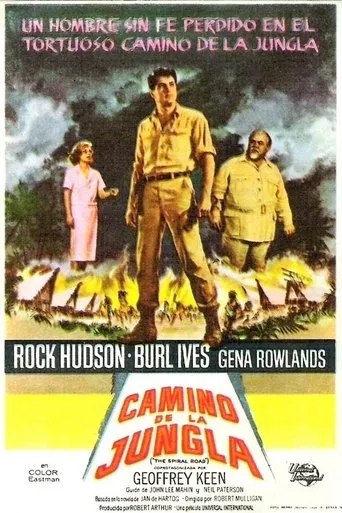 Póster de Camino de la jungla (1962) con Fredd Wayne como Van Bloor