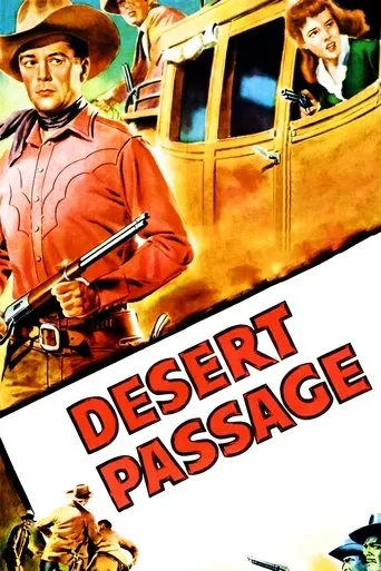 Póster de Camino del desierto (1952) con Tim Holt como Tim Holt