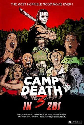 Póster de Camp Death III in 2D!