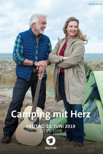 Póster de Camping mit Herz