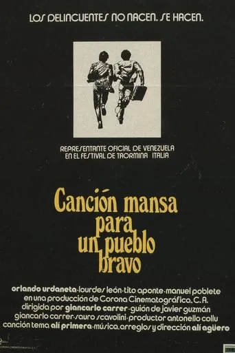 Póster de Canción mansa para un pueblo bravo