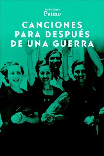 Póster de Canciones para después de una guerra
