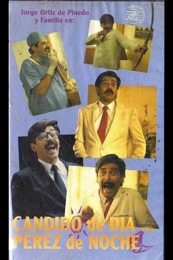 Póster de Cándido de día, Pérez de noche