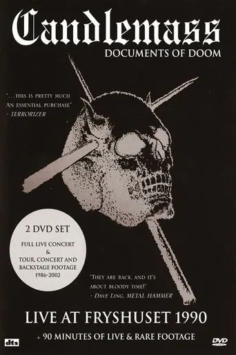 Póster de Candlemass - Live At Fryshuset