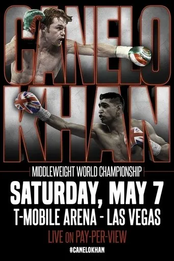 Póster de Canelo Alvarez vs. Amir Khan