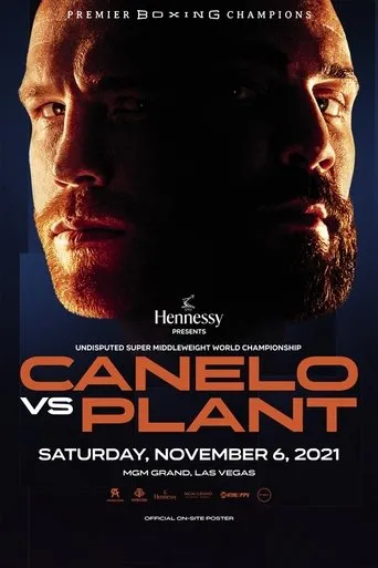 Póster de Canelo Alvarez vs. Caleb Plant