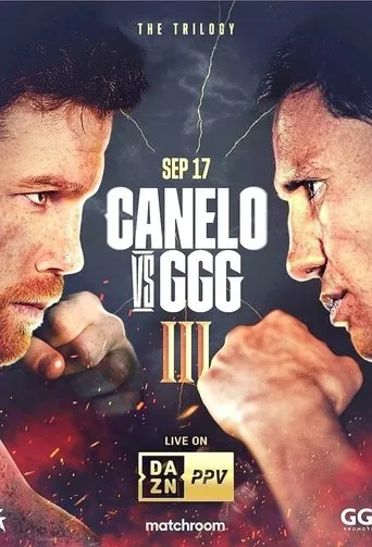 Póster de Canelo Alvarez vs. Gennady Golovkin III