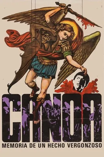 Póster de Canoa: memoria de un hecho vergonzoso