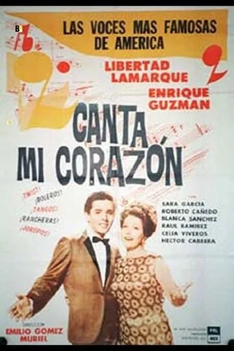Póster de Canta mi corazón