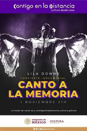 Póster de Canto a La Memoria