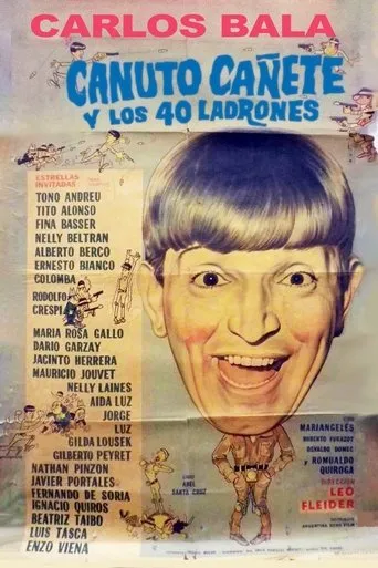 Póster de Canuto Cañete y los 40 ladrones