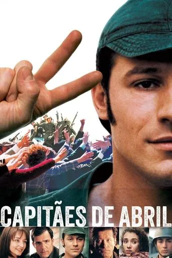 Póster de Capitanes de Abril (2000) con Manuel Manquiña como Gabriel