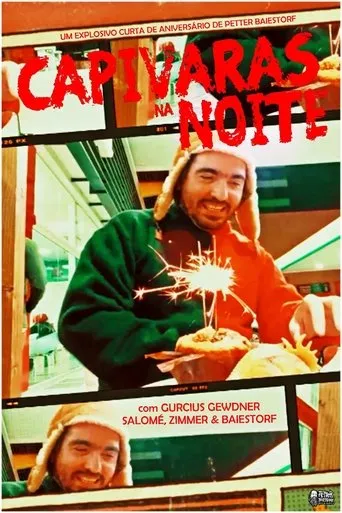 Póster de Capivaras na Noite