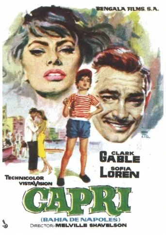Póster de Capri (1960) con Claudio Ermelli como Luigi