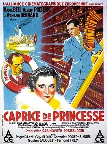 Póster de Caprice de princesse