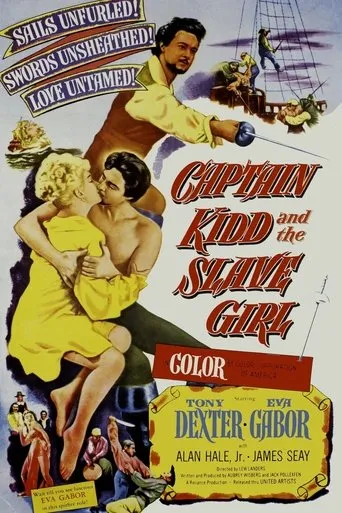 Póster de Captain Kidd and the Slave Girl