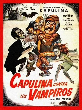 Póster de Capulina contra los vampiros