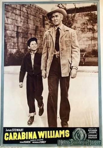 Póster de Carabina Williams (1952) con Stuart Randall como Tom Vennar