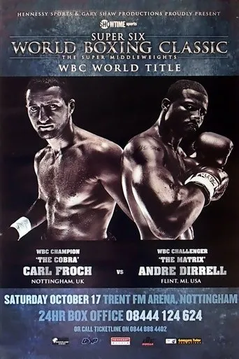 Póster de Carl Froch vs. Andre Dirrell
