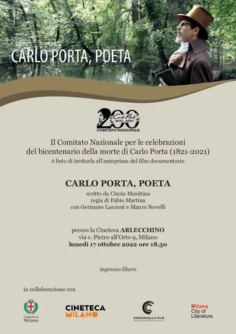 Póster de Carlo Porta, Poeta