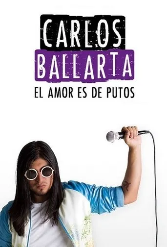 Póster de Carlos Ballarta: el amor es de putos