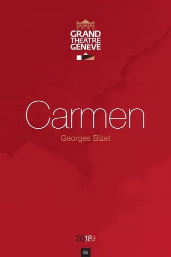Póster de Carmen - Grand Théâtre de Genève