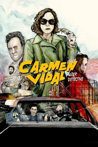 Póster de Carmen Vidal, mujer detective