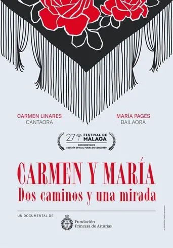 Póster de Carmen y María. Dos caminos y una mirada