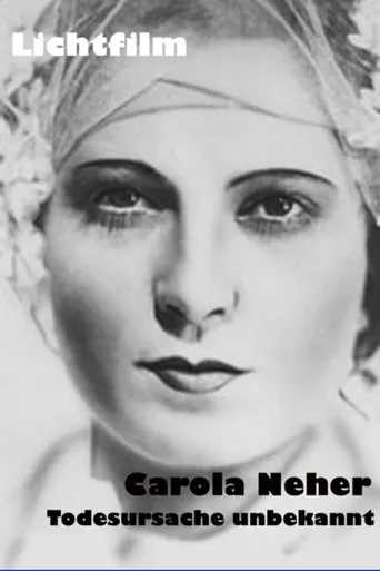 Póster de Carola Neher - Todesursache unbekannt