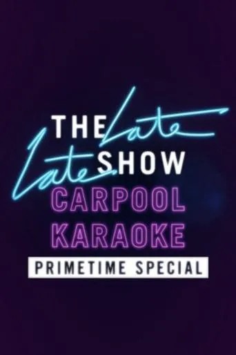 Póster de Carpool Karaoke Primetime Special 2017