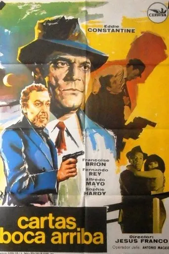 Póster de Cartas boca arriba (1966) con Ramón Centenero como Oscar Hawkie