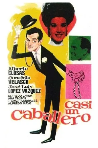 Póster de Casi un caballero