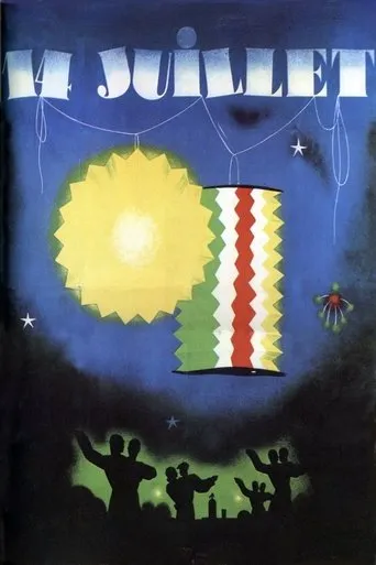Póster de Catorce de julio (1933) con Michel André