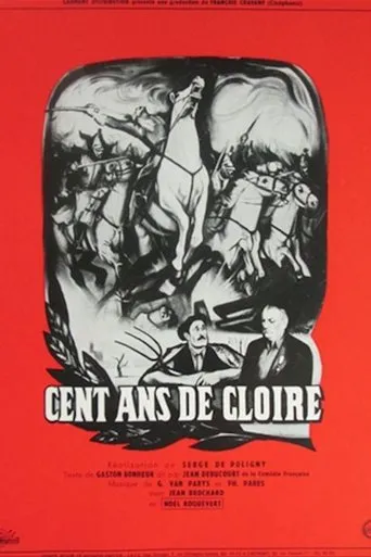 Póster de Cent ans de gloire
