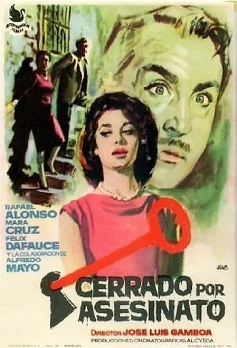 Póster de Cerrado por asesinato