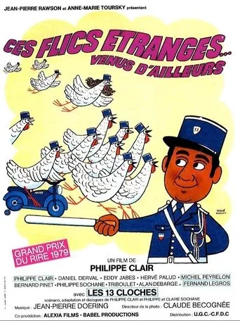 Póster de Ces flics étranges venus d'ailleurs