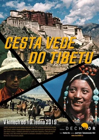 Póster de Cesta vede do Tibetu